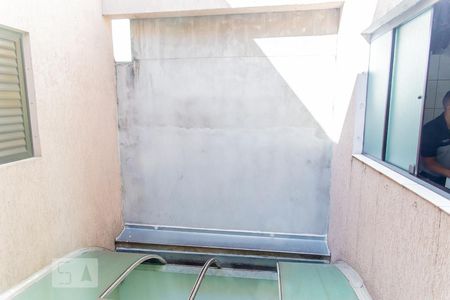 Vista da Sala de apartamento à venda com 3 quartos, 95m² em Vila Leopoldina, Santo André