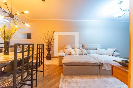 Sala de apartamento à venda com 3 quartos, 95m² em Vila Leopoldina, Santo André