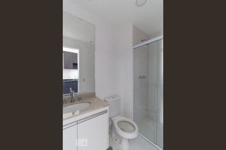 Banheiro de apartamento para alugar com 1 quarto, 25m² em Chácara Belenzinho, São Paulo