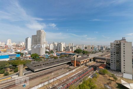 Varanda - Vista de kitnet/studio para alugar com 1 quarto, 25m² em Belenzinho, São Paulo