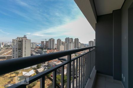 Varanda de kitnet/studio para alugar com 1 quarto, 25m² em Belenzinho, São Paulo
