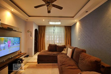 Sala de casa à venda com 3 quartos, 178m² em Parque Marajoara, Santo André