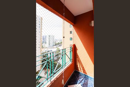 Varanda da Sala de apartamento à venda com 3 quartos, 80m² em Jardim Bela Vista, Santo André