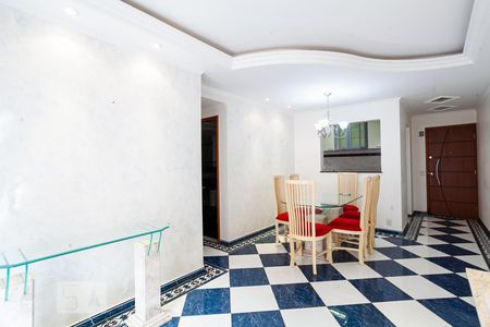 Sala de apartamento à venda com 3 quartos, 80m² em Jardim Bela Vista, Santo André