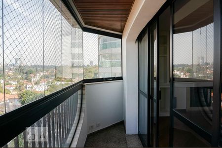 Varanda da Sala de apartamento à venda com 3 quartos, 160m² em Pacaembu, São Paulo