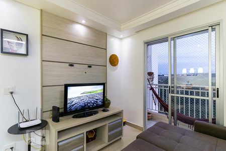 Sala de apartamento para alugar com 2 quartos, 60m² em Parque Brasília, Campinas