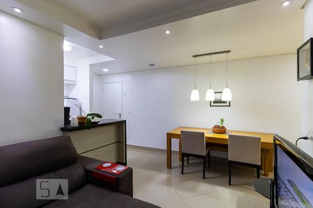 Sala de apartamento para alugar com 2 quartos, 60m² em Parque Brasília, Campinas