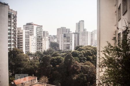 Vista da Sala  de apartamento à venda com 3 quartos, 150m² em Higienópolis, São Paulo