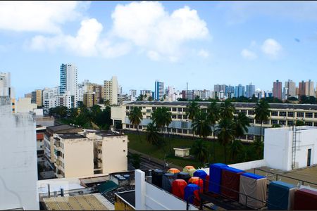 Detalhe Sala - vista da varanda de apartamento para alugar com 1 quarto, 51m² em Pituba, Salvador