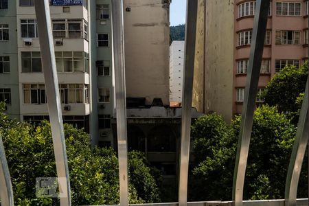 Vista da Sala de apartamento à venda com 1 quarto, 49m² em Copacabana, Rio de Janeiro