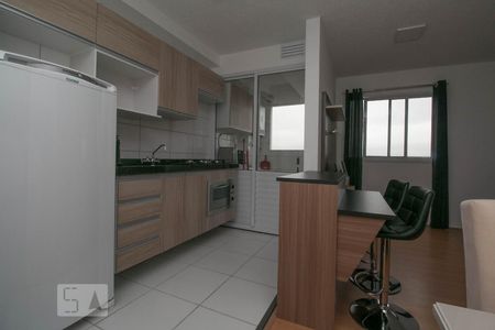 Studio para alugar com 34m², 1 quarto e sem vagaCozinha 