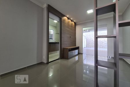 Sala de casa de condomínio para alugar com 3 quartos, 142m² em Wanel Ville, Sorocaba