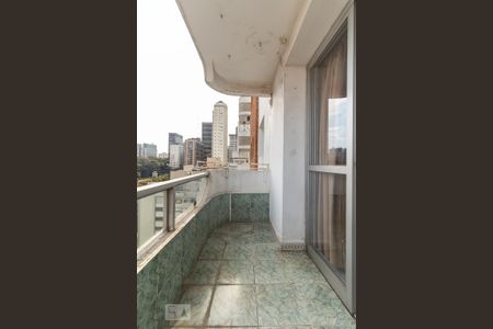 Varanda da sala de apartamento para alugar com 1 quarto, 56m² em Jardim Paulista, São Paulo