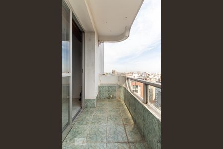 Varanda da sala de apartamento para alugar com 1 quarto, 56m² em Jardim Paulista, São Paulo