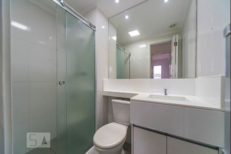 Banheiro de apartamento para alugar com 2 quartos, 50m² em Vila Metalúrgica, Santo André