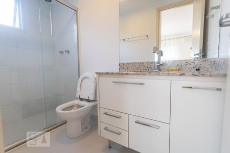 Apartamento para alugar com 63m², 2 quartos e 1 vaga Apartamento para alugar com 63m², 2 quartos e 1 vagaBanheiro da Suíte
