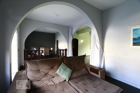 sala de casa de condomínio à venda com 4 quartos, 760m² em Taquara, Rio de Janeiro