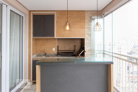 Varanda Gourmet de apartamento à venda com 3 quartos, 133m² em Lapa, São Paulo