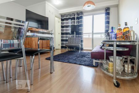 Sala de apartamento à venda com 1 quarto, 80m² em Vila do Encontro, São Paulo