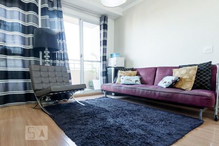 Sala de apartamento à venda com 1 quarto, 80m² em Vila do Encontro, São Paulo