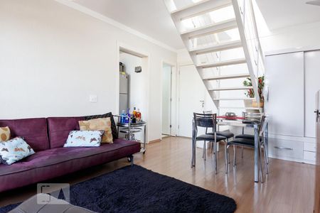 Sala de apartamento à venda com 1 quarto, 80m² em Vila do Encontro, São Paulo