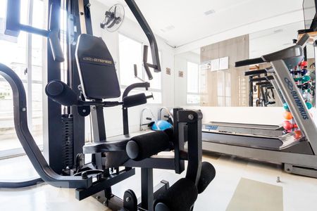 Apartamento à venda com 80m², 1 quarto e 2 vagasÁrea comum - Academia