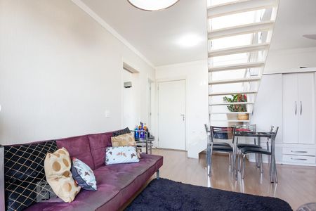 Sala de apartamento à venda com 1 quarto, 80m² em Vila do Encontro, São Paulo