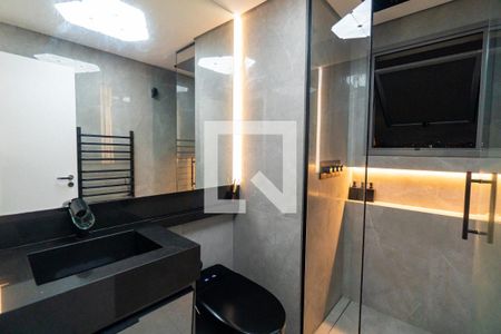 Apartamento para alugar com 100m², 1 quarto e 2 vagasBanheiro da Suíte