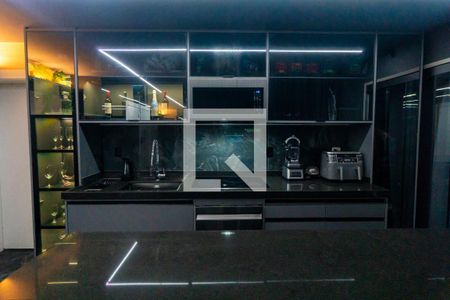 Sala/Cozinha de apartamento para alugar com 1 quarto, 100m² em Vila Clementino, São Paulo