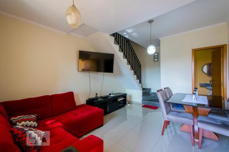 Sala de casa à venda com 3 quartos, 87m² em Parque Oratório, Santo André