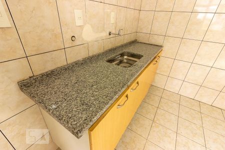 detalhe da cozinha de apartamento para alugar com 2 quartos, 54m² em Jardim Rio das Pedras, Cotia