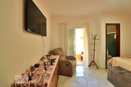 Quarto Suíte de apartamento à venda com 3 quartos, 152m² em Vila Curuca, Santo André