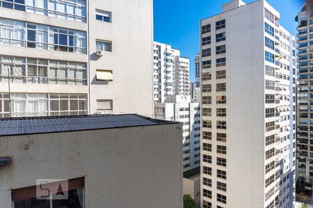 Vista da Sala de apartamento para alugar com 3 quartos, 120m² em Santa Cecília, São Paulo