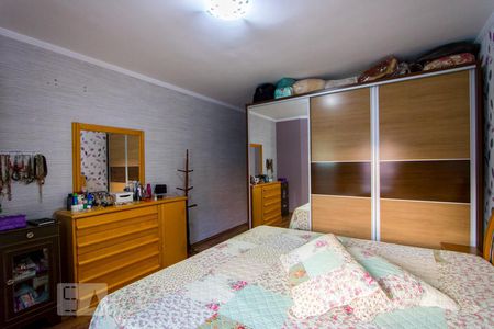 Quarto 1 - Suíte de casa de condomínio à venda com 3 quartos, 250m² em Vila Dora, Santo André