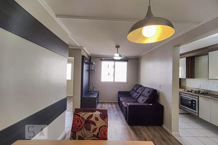 Sala de Estar de apartamento à venda com 2 quartos, 54m² em Estância Velha, Canoas