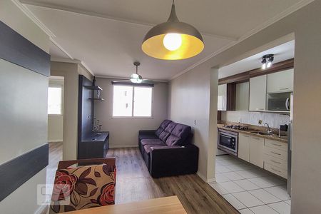 Sala de Estar de apartamento à venda com 2 quartos, 54m² em Estância Velha, Canoas