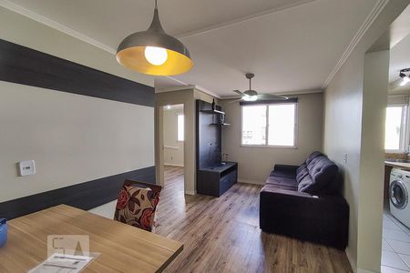 Sala de Estar de apartamento para alugar com 2 quartos, 54m² em Estância Velha, Canoas