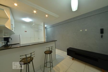 Sala de apartamento para alugar com 1 quarto, 27m² em Asa Norte, Brasília