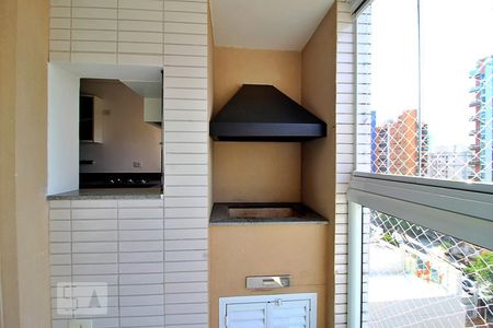 Varanda Gourmet de apartamento à venda com 3 quartos, 125m² em Jardim, Santo André