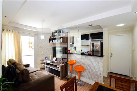 Sala de apartamento à venda com 2 quartos, 60m² em Vila Antonieta, Guarulhos