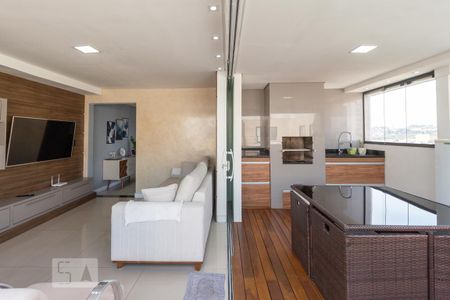 Sala de apartamento para alugar com 2 quartos, 104m² em Santa Maria, Osasco