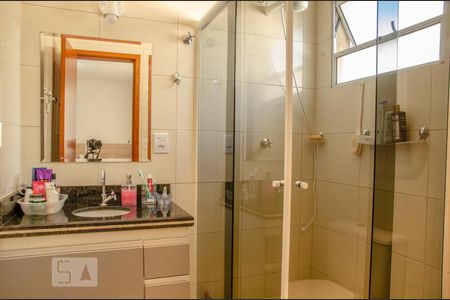 Banheiro da Suíte 1 de casa de condomínio à venda com 2 quartos, 83m² em Sítio do Mandaqui, São Paulo