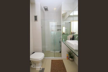 Banheiro Social de apartamento para alugar com 2 quartos, 90m² em Laranjeiras, Rio de Janeiro