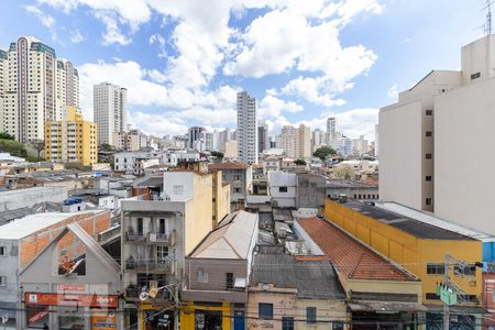 Vista da Sala de apartamento para alugar com 1 quarto, 32m² em Cambuci, São Paulo