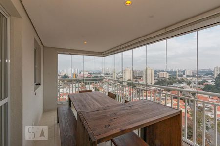Varanda da Sala de apartamento à venda com 2 quartos, 83m² em Vila Cruzeiro, São Paulo