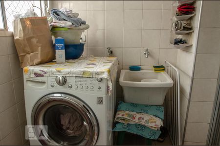 Área de serviço de apartamento à venda com 2 quartos, 63m² em Jardim Mariliza, São Paulo