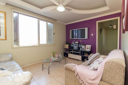 Sala de apartamento à venda com 3 quartos, 86m² em Cristal, Porto Alegre