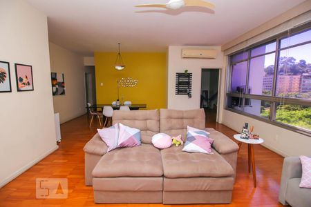 Sala de Estar de apartamento à venda com 4 quartos, 170m² em Botafogo, Rio de Janeiro