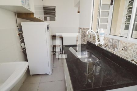 Cozinha e Área de Serviço de apartamento para alugar com 1 quarto, 25m² em Vila Barbosa, São Paulo
