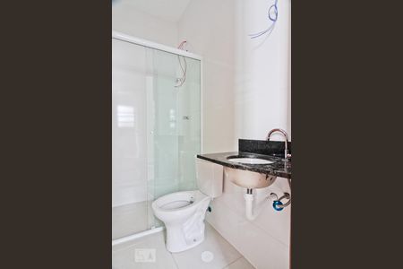 Banheiro de kitnet/studio para alugar com 1 quarto, 45m² em Vila Barbosa, São Paulo